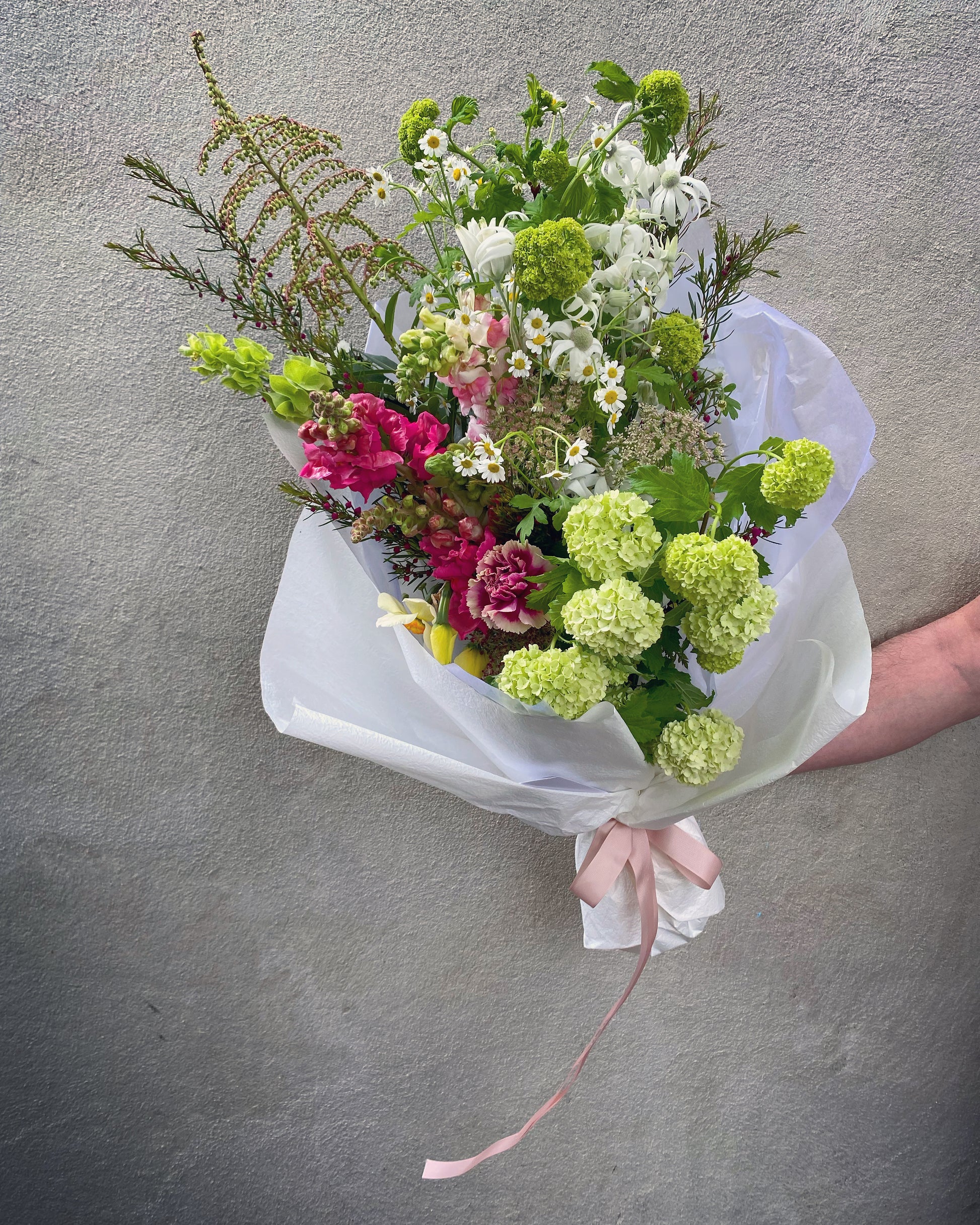 Lupin Botanical Seasonal Garden Bouquet