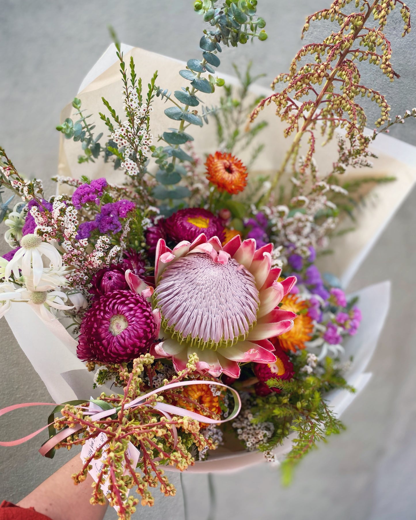 Lupin Botanical Textural Natives Bouquet